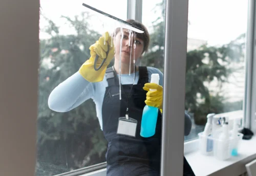 Nettoyage de vitres intérieures et extérieures à Bibost